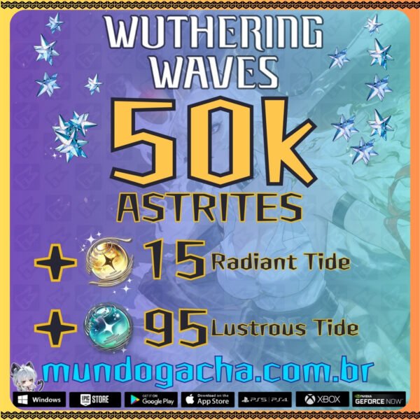 Wuthering Waves [Wuwa] Conta Reroll com 50k Astrites + Tiros