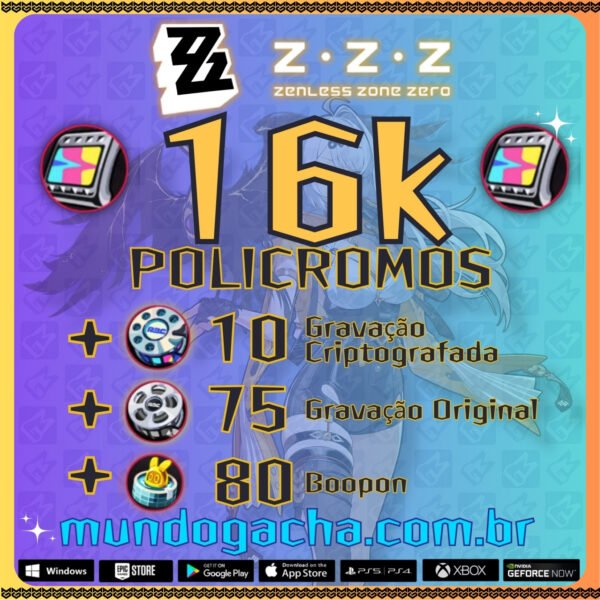 Zenless Zone Zero [ ZZZ ] Reroll com 16k de Policromo + Tiros